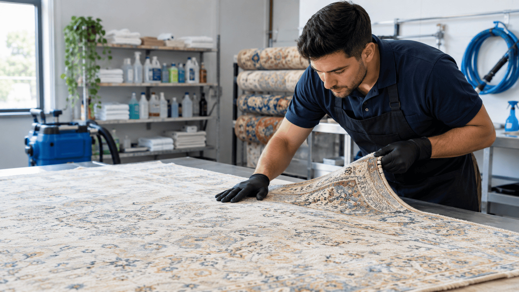 Professionals Clean Viscose Rugs